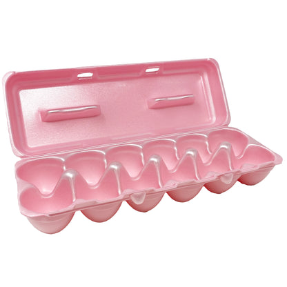 Foam Egg Cartons - Pink